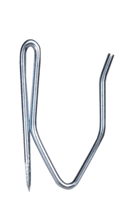 Light Duty Small Drapery Pin Hook For Sheers
